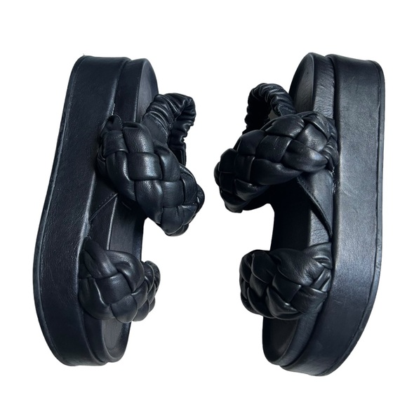 Anthropologie Silent D Penny Slides NWOT SZ 7.5 - Picture 3 of 7